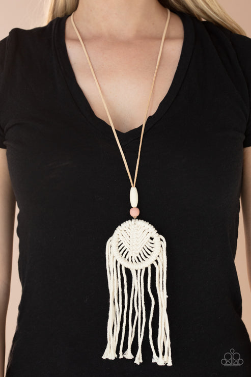 Paparazzi  Desert Dreamscape - Pink  Necklace
