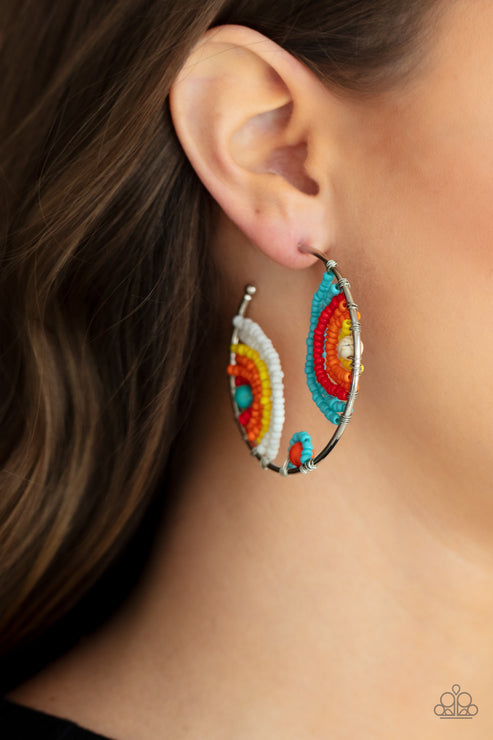 Paparazzi  Rainbow Horizons - Multi  Earrings