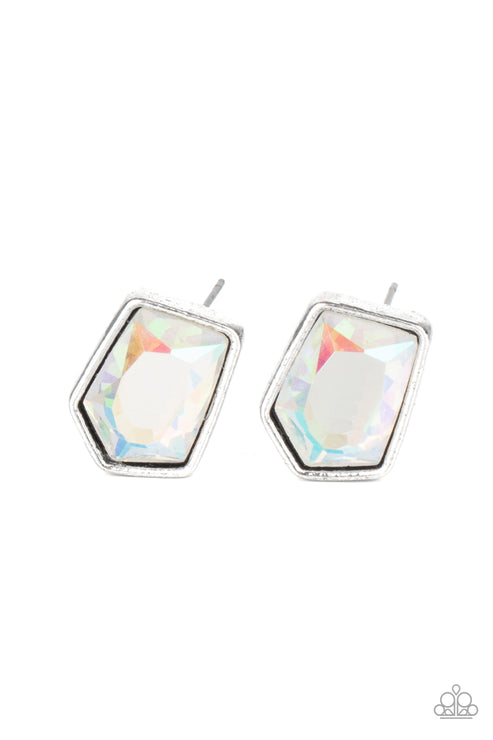 Paparazzi  Indulge Me - Multi  Post Earrings