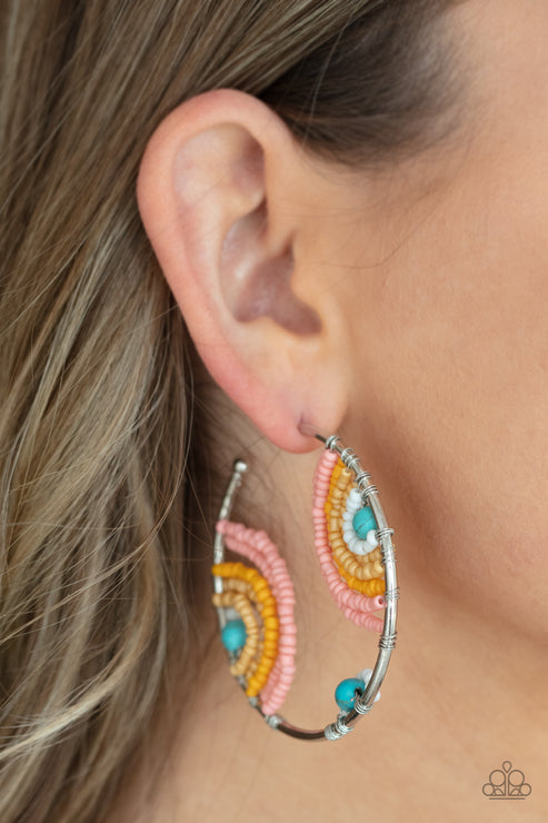 Paparazzi  Rainbow Horizons - Multi  Earrings