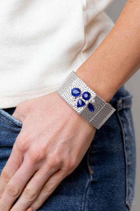 Paparazzi  Flickering Fortune - Blue  Bracelet