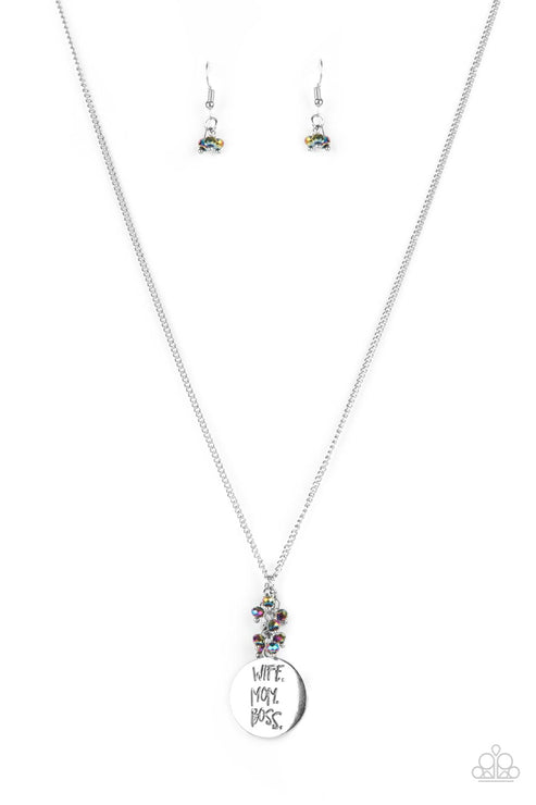 Paparazzi  Words To Live By - Multi  Necklace
