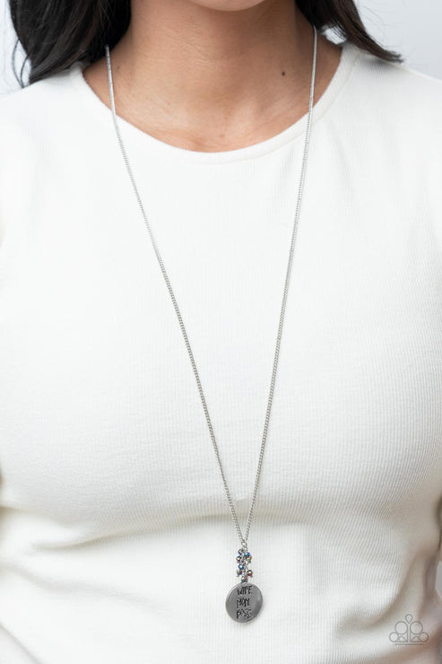 Paparazzi  Words To Live By - Multi  Necklace