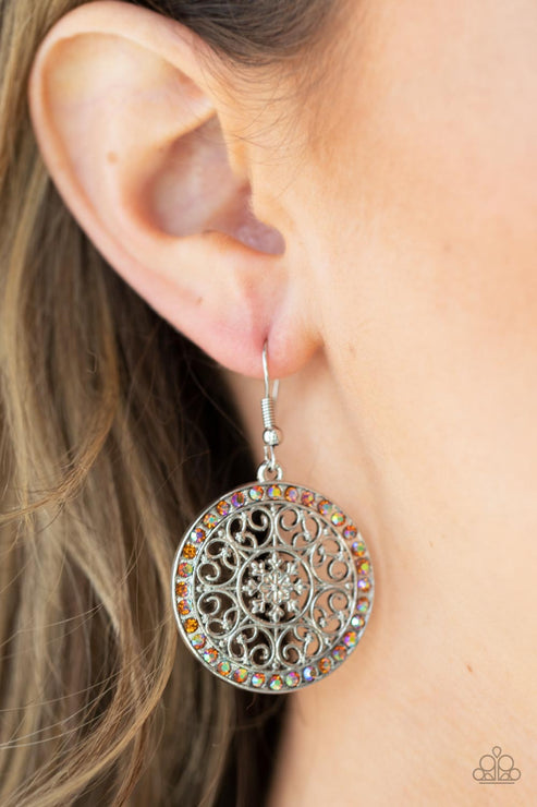 Paparazzi  Bollywood Ballroom - Orange  Earrings