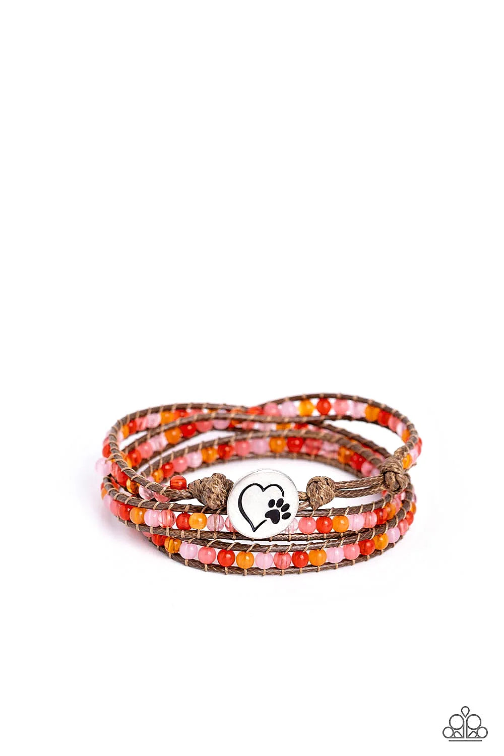 Paparazzi ♥ PAW-sitive Thinking - Orange ♥ Bracelet