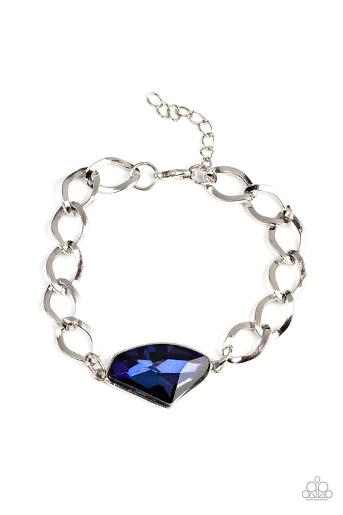 Paparazzi  Galactic Grunge - Blue  Bracelet