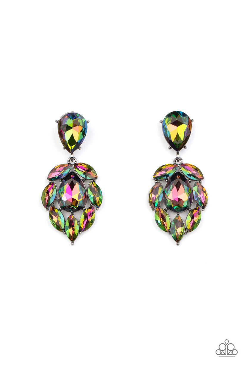 Paparazzi  Galactic Go-Getter - Multi  Post Earrings