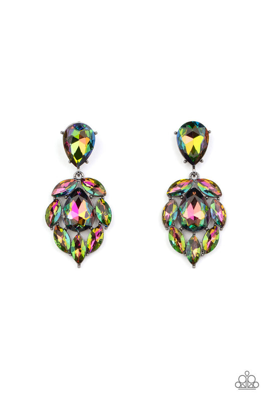 Paparazzi  Galactic Go-Getter - Multi  Post Earrings