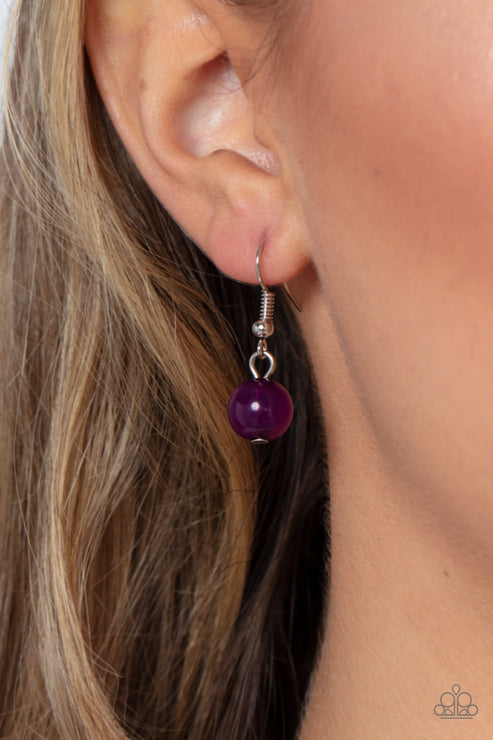Paparazzi  Ten Out of TENACIOUS - Purple  Necklace