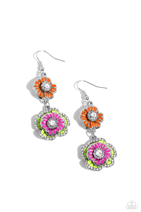 Paparazzi  Intricate Impression - Multi  Earrings