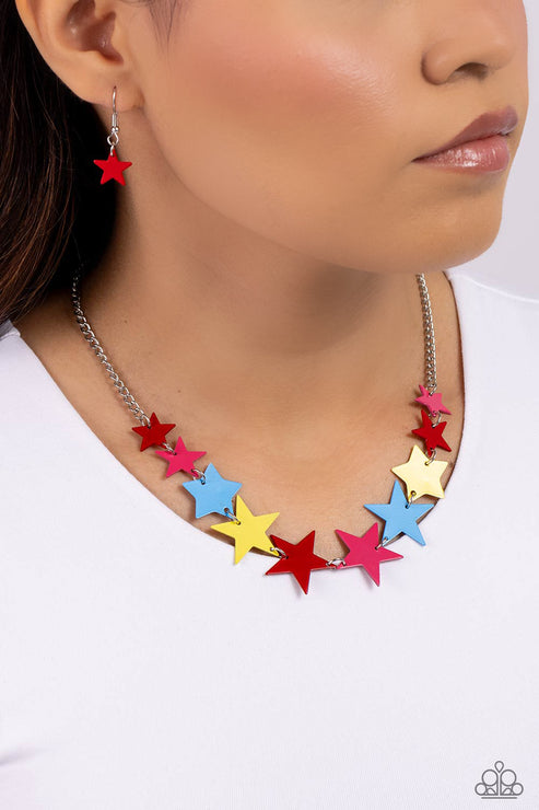 Paparazzi  Starstruck Season - Red  Necklace