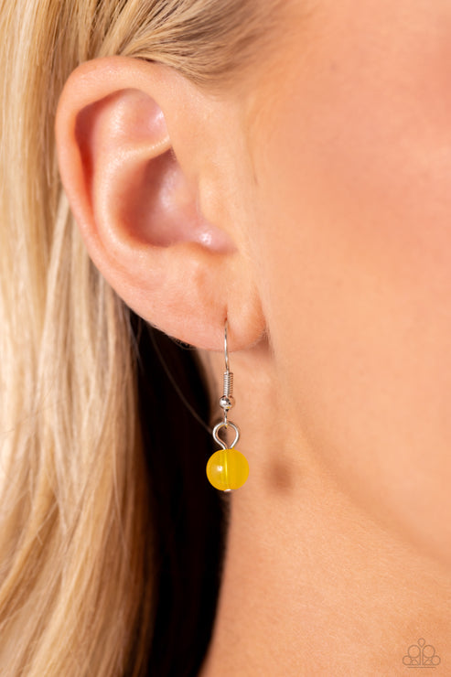 Paparazzi  Colorfully California - Yellow  Necklace