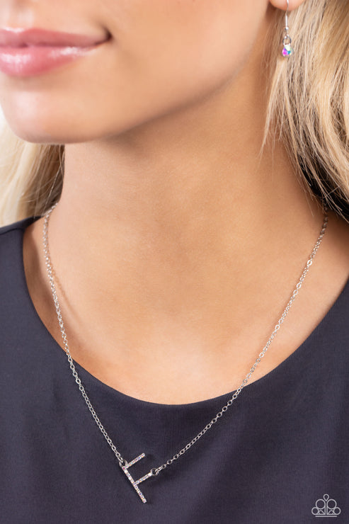 Paparazzi  INITIALLY Yours - F - Multi  Necklace