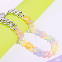 Paparazzi  Rainbow Ragtime - Multi  Necklace