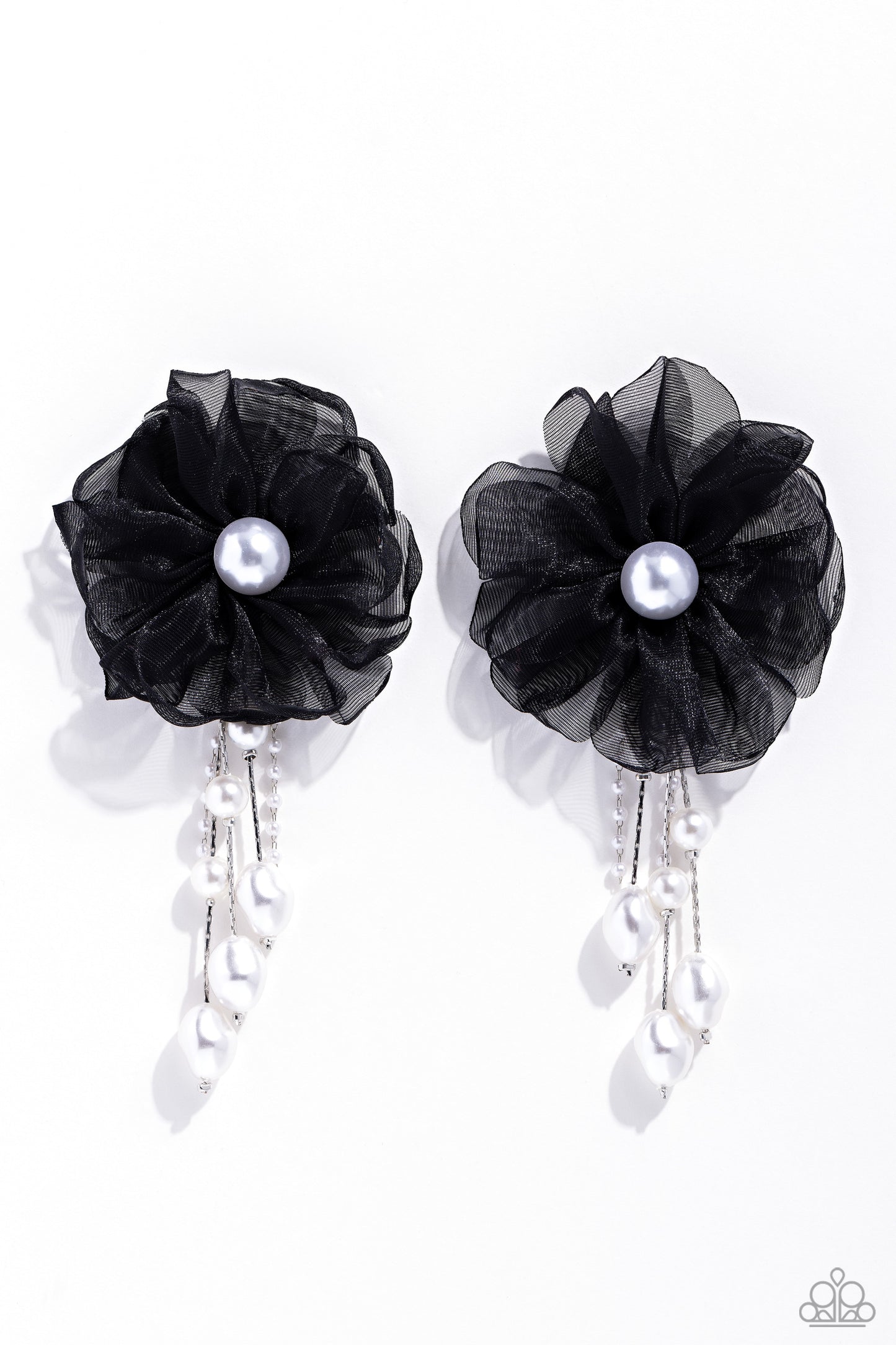 Paparazzi  Dripping In Decadence - Black  Post Earrings