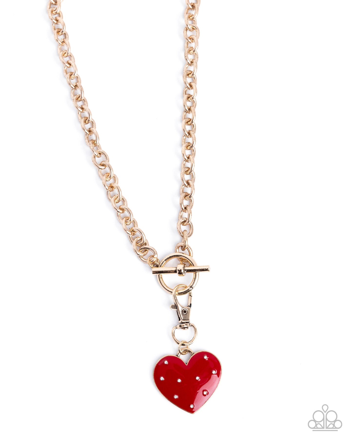 Romantic Range - red - Paparazzi necklace