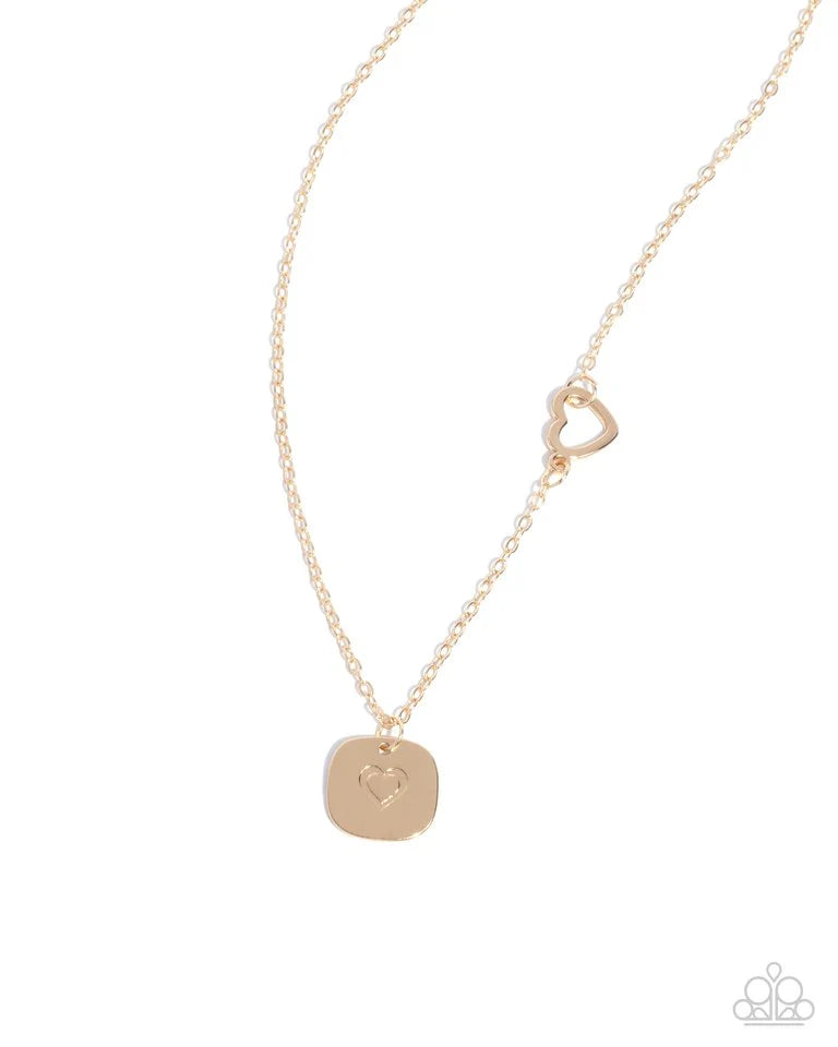 Paparazzi Necklace ~ When Can I See You Again? - Gold