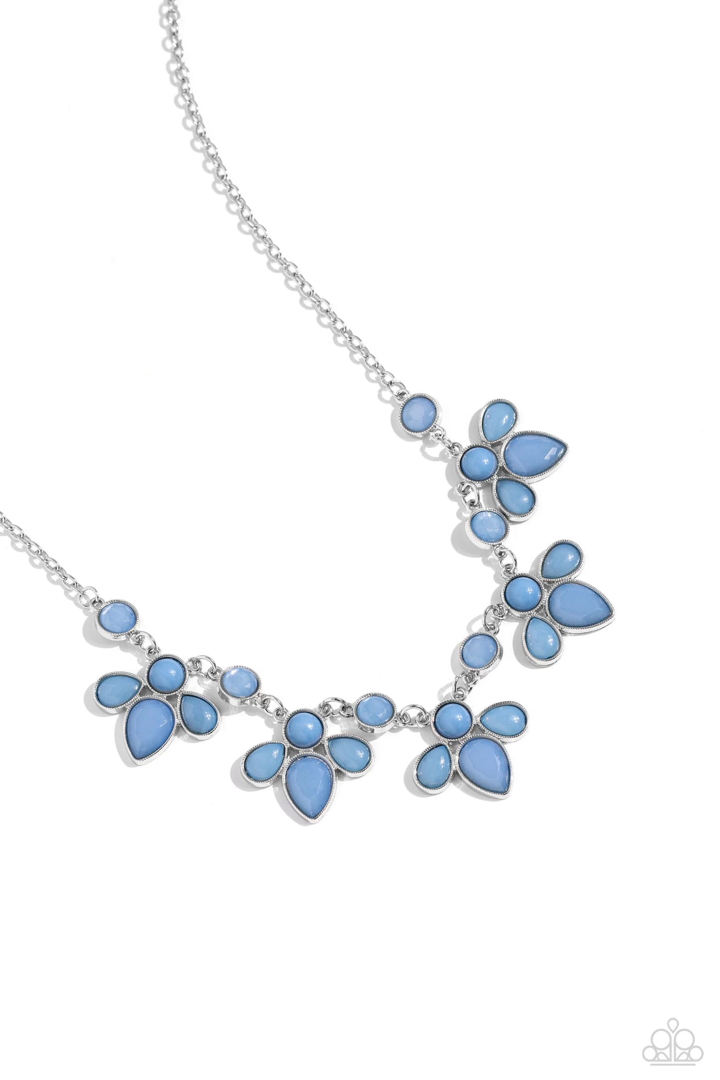 Paparazzi FROND-Runner Fashion - Blue Necklace