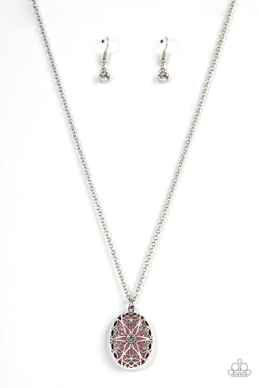 Venice Vacation - Pink Necklace - Paparazzi Accessories