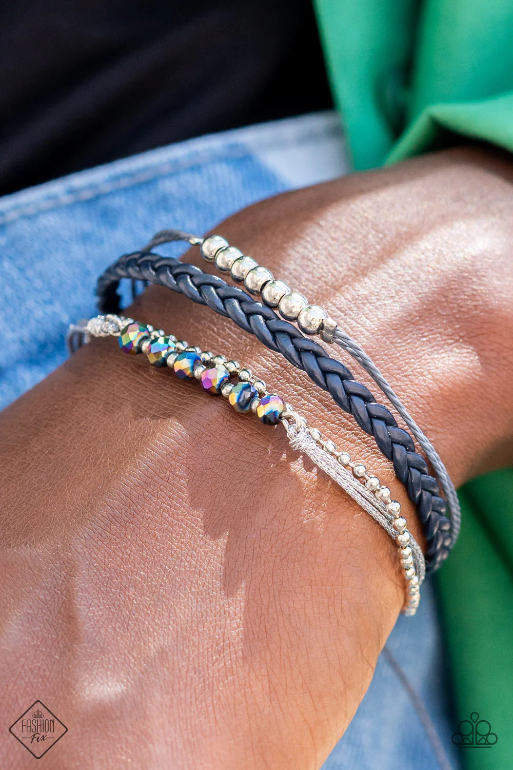 Necklace Stunning Supernova - Multi" 
Earring Artificial STARLIGHT - Multi" 
Bracelet Intergalactic Gamechanger - Multi Ring Lunar Levels - Silver