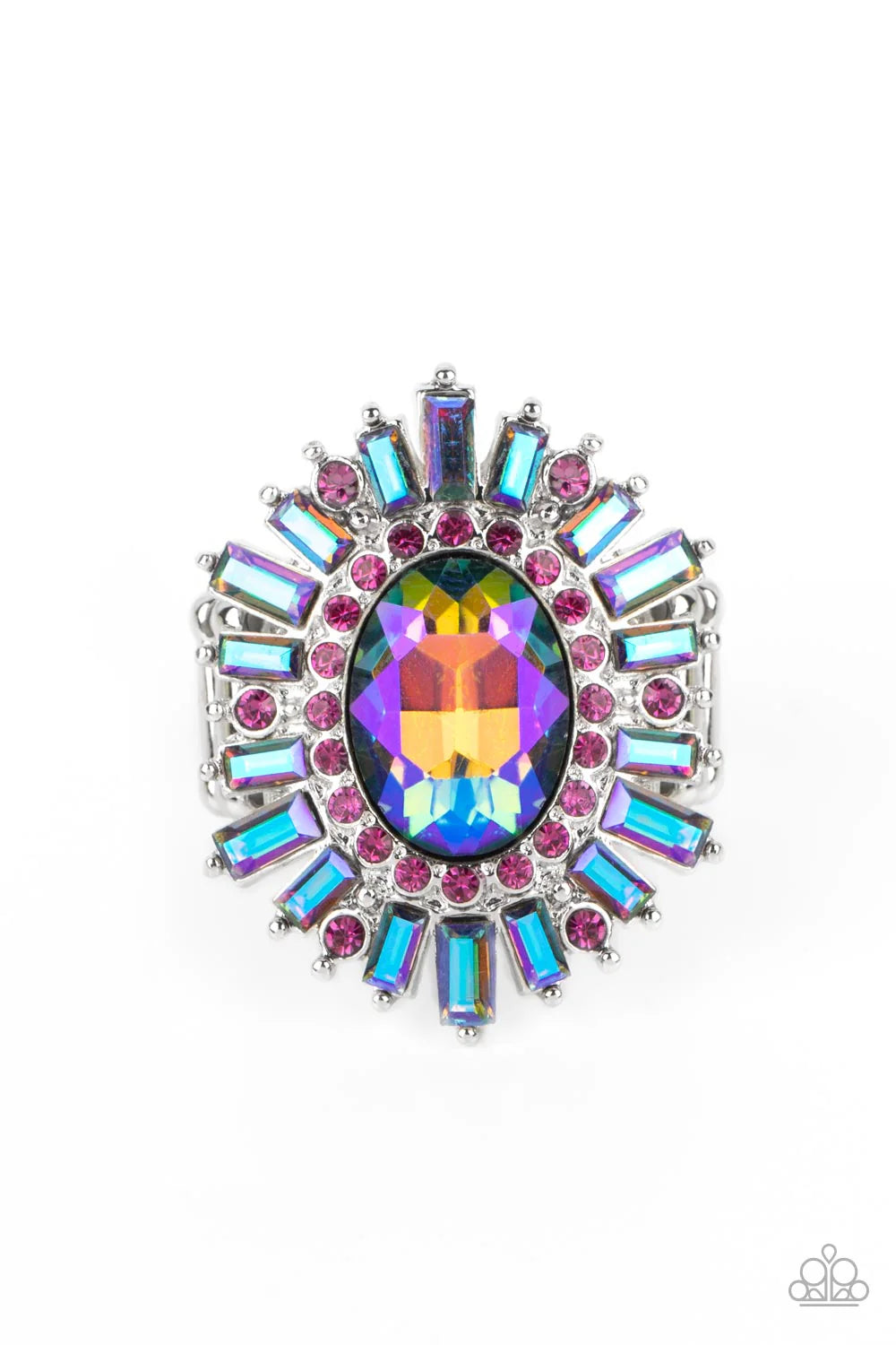 Paparazzi Astral Attitude - Pink Ring