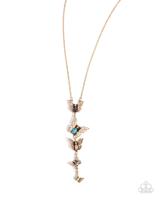 Paparazzi ♥ Aerial Addition - Multi ♥ Necklace