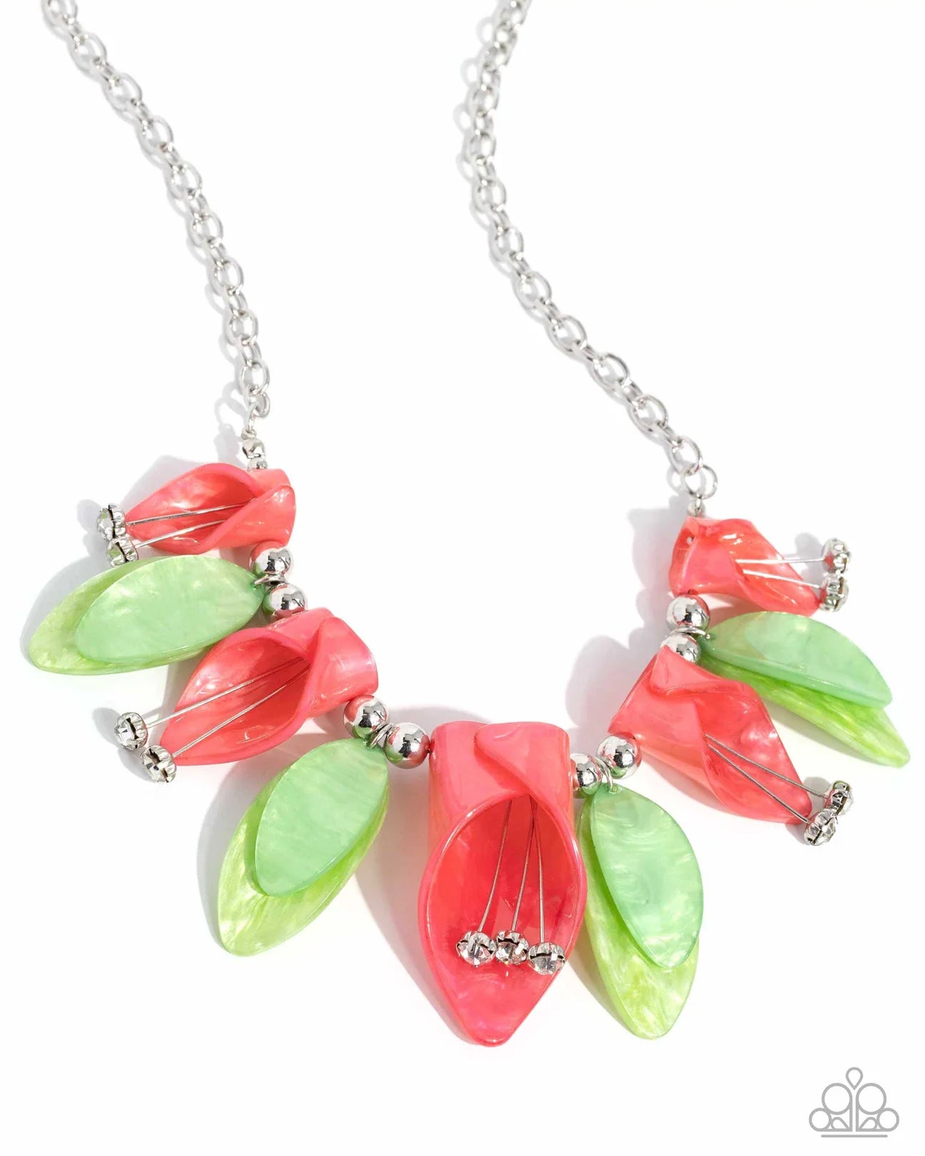 PAPARAZZI "GARDEN GAZE" MULTI NECKLACE