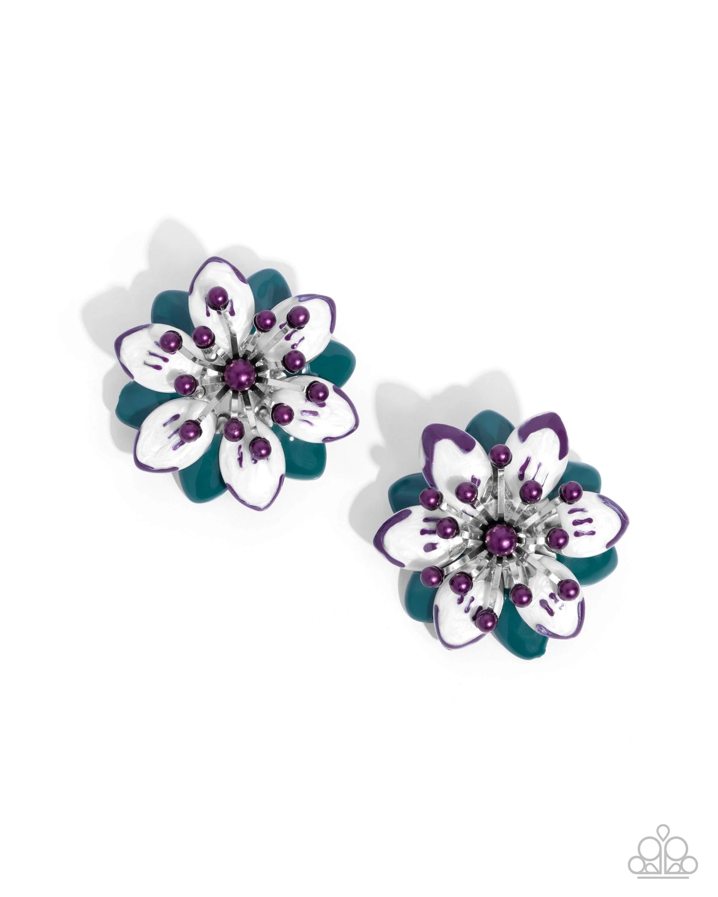 Paparazzi ♥ Dimensional Dowry - Earrings ♥ Post Earrings
