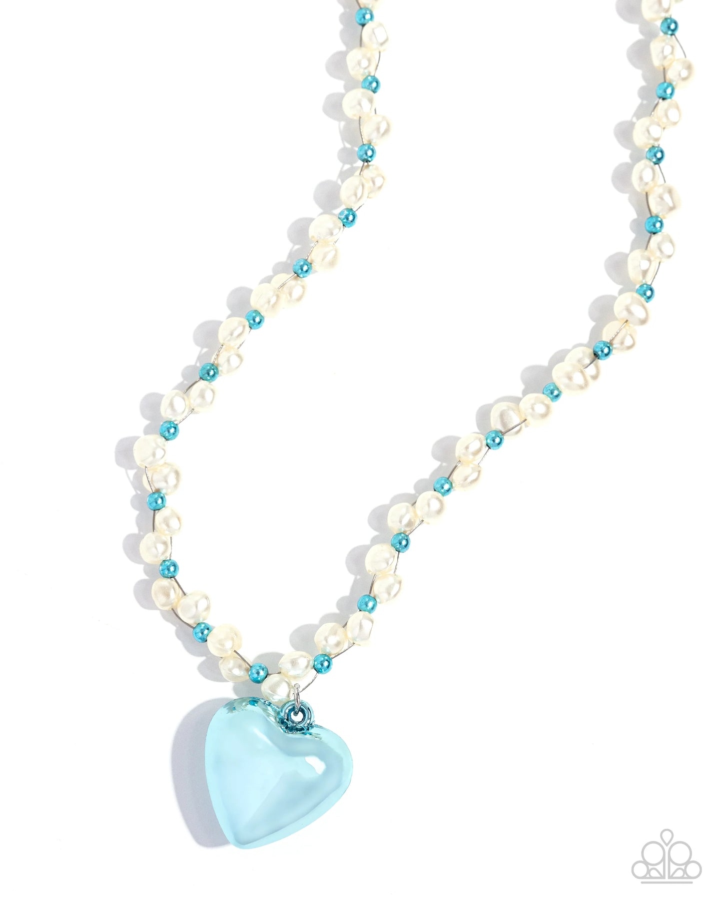 Paparazzi Mermaid Model - Blue Necklace