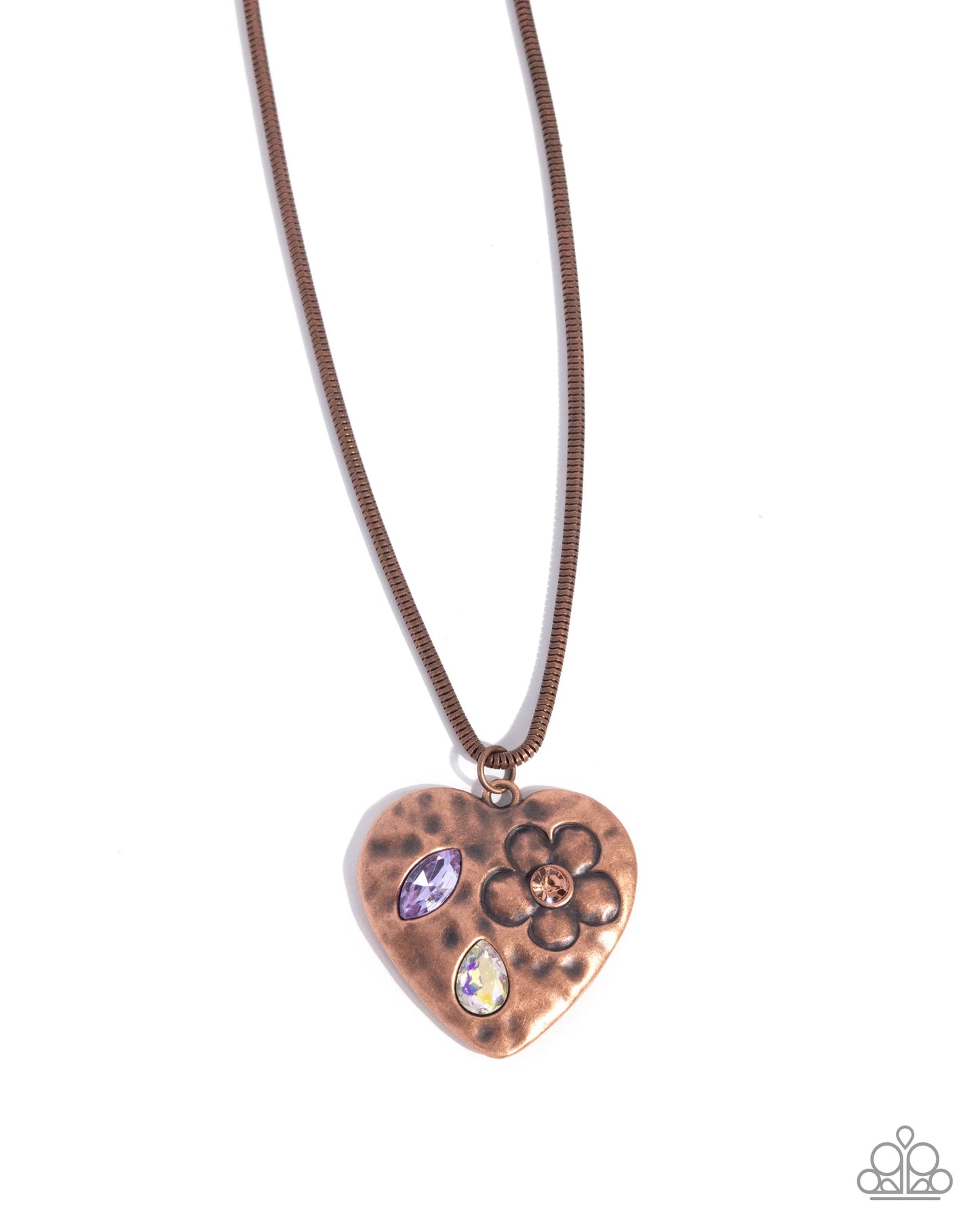 Paparazzi ♥ Outgoing Opulence - Copper ♥ Necklace