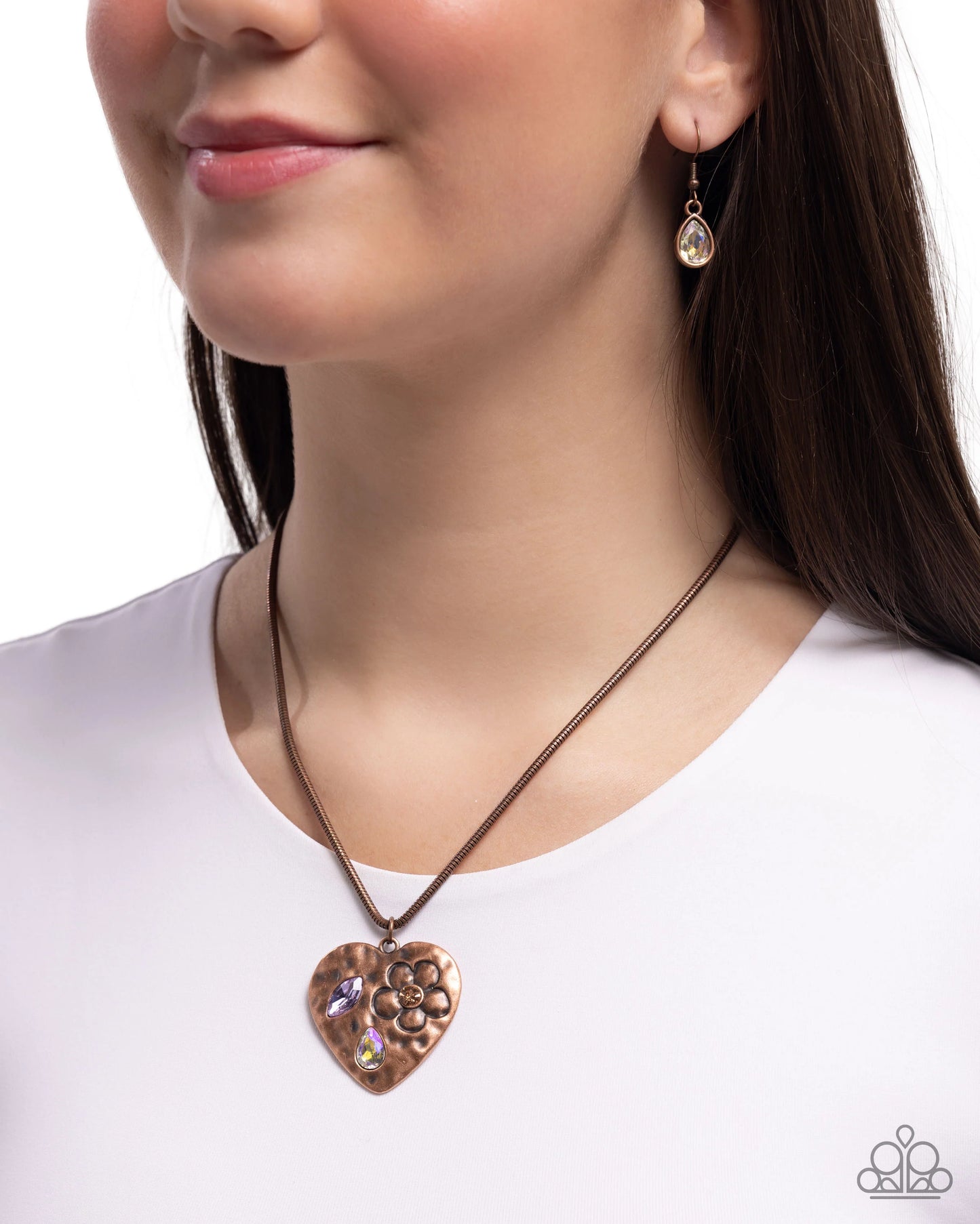 Paparazzi ♥ Outgoing Opulence - Copper ♥ Necklace