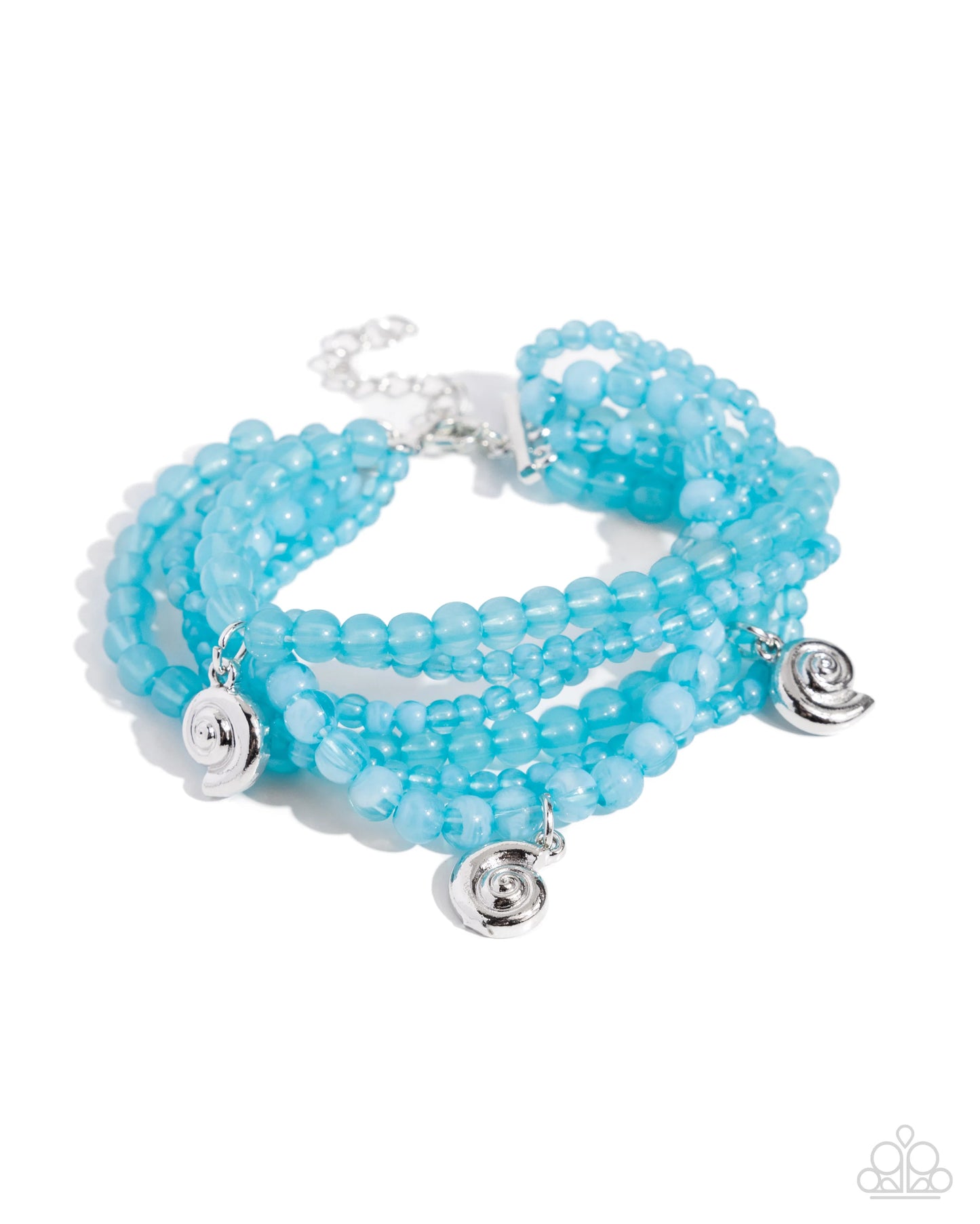 Paparazzi ♥ Swirling Shopaholic - Blue ♥ Bracelet