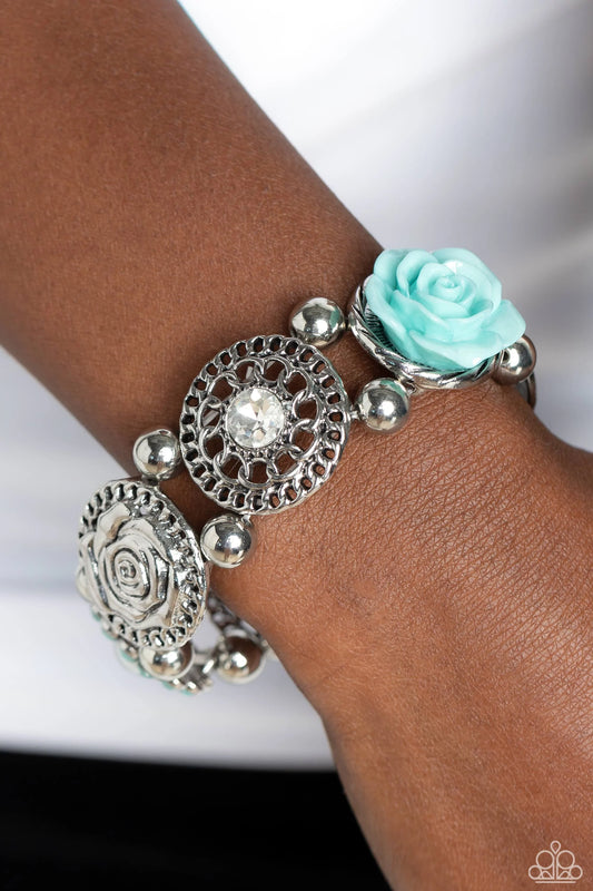 Paparazzi ♥ Optimistic Oasis - Blue ♥ Bracelet