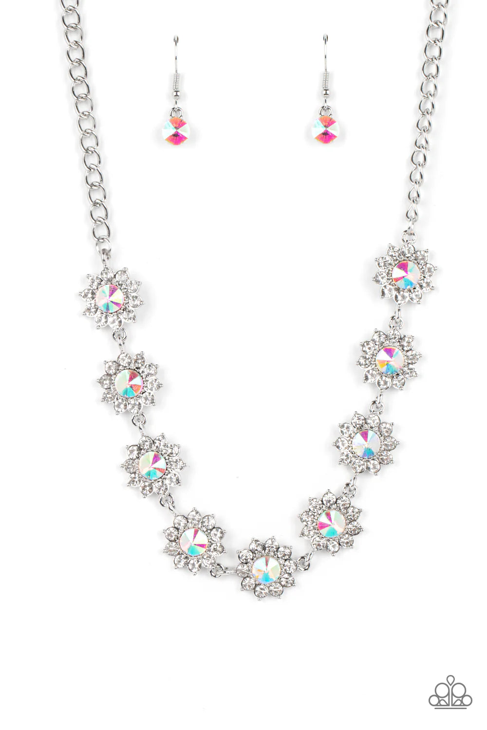 Blooming Brilliance - multi - Paparazzi necklace