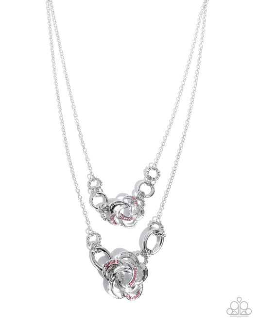 Paparazzi Remarkable Rose - Pink Necklace