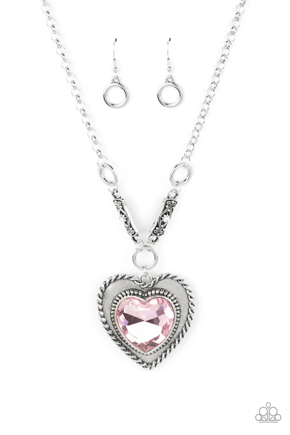 Paparazzi ♥ Heart Full of Fabulous - Pink ♥ Necklace