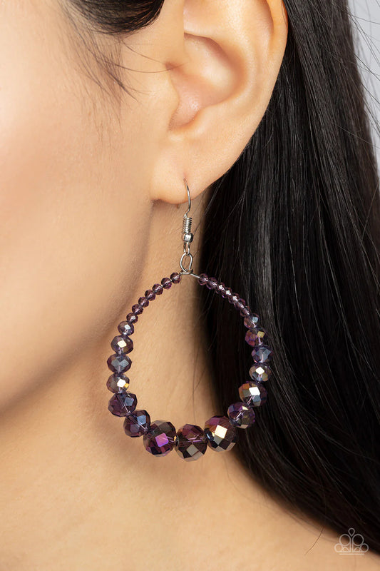 Paparazzi ♥ Astral Aesthetic - Purple ♥ Earrings