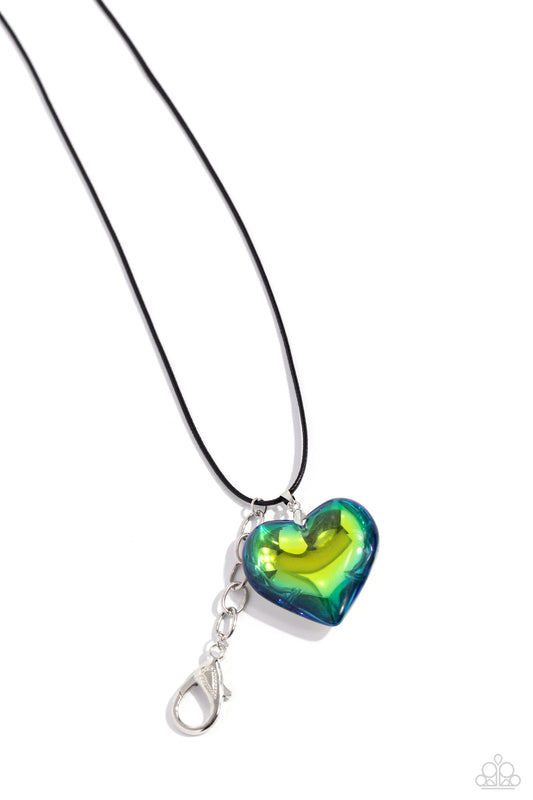 Paparazzi ♥ Seize the Simplicity - Green ♥ Lanyard