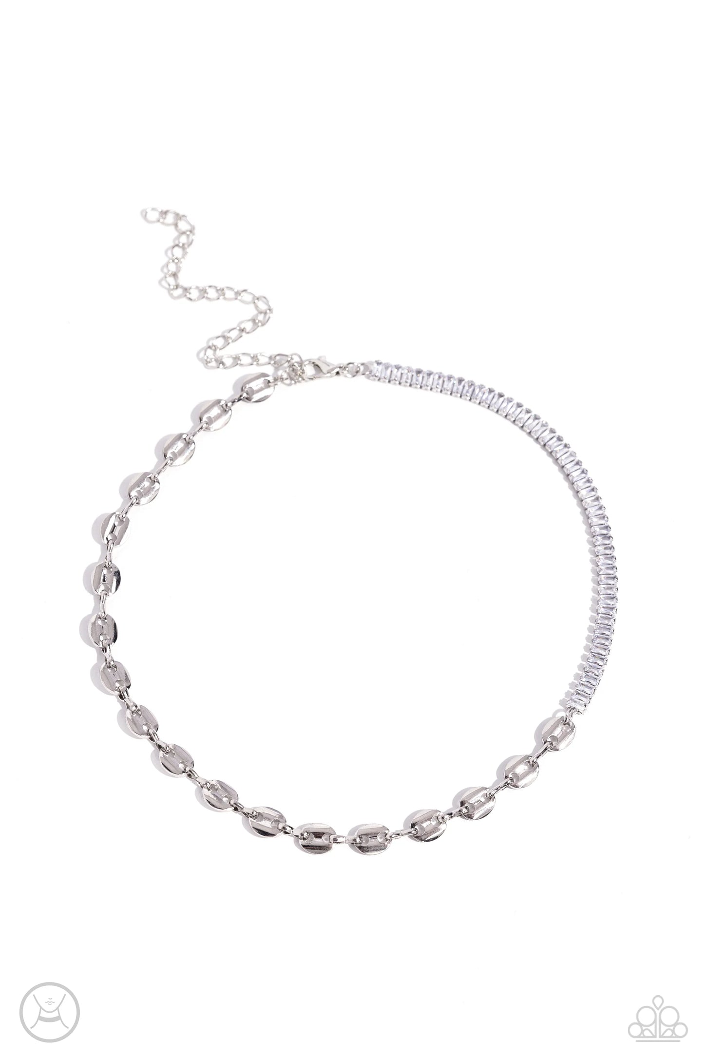 Dream Duo - white - Paparazzi necklace