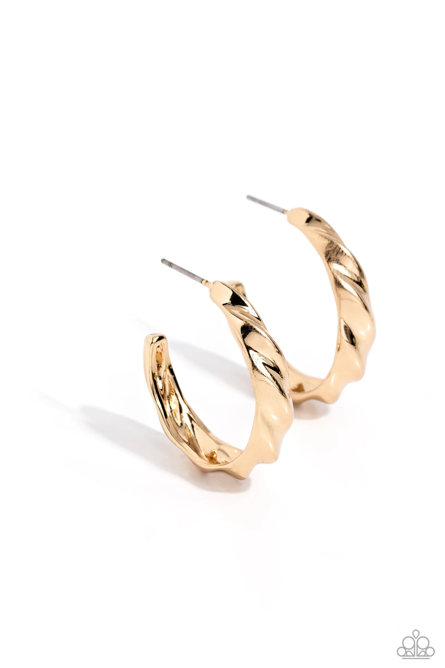 HOOP it Up - gold - Paparazzi earrings