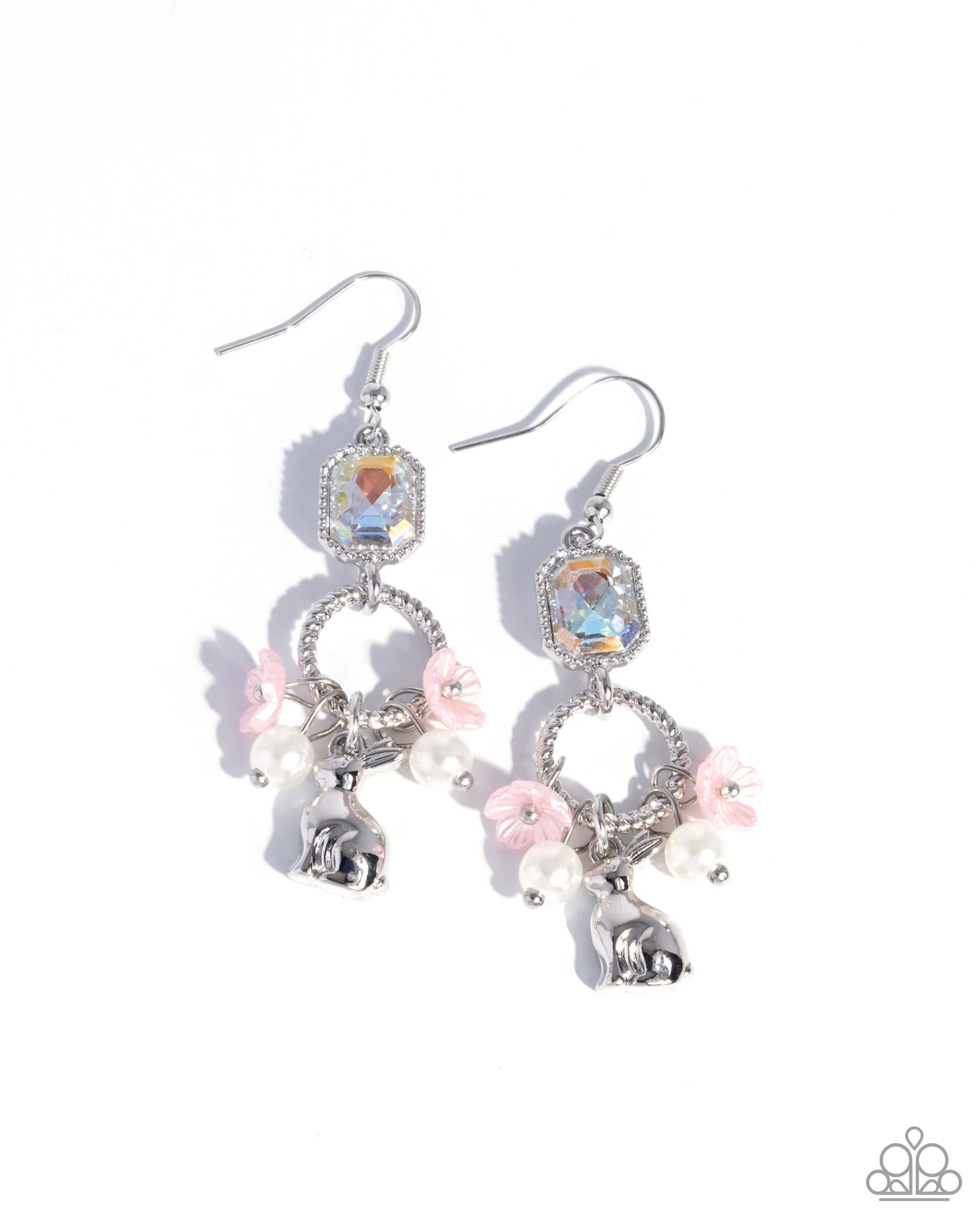 Paparazzi Malibu Melody - Pink Earrings