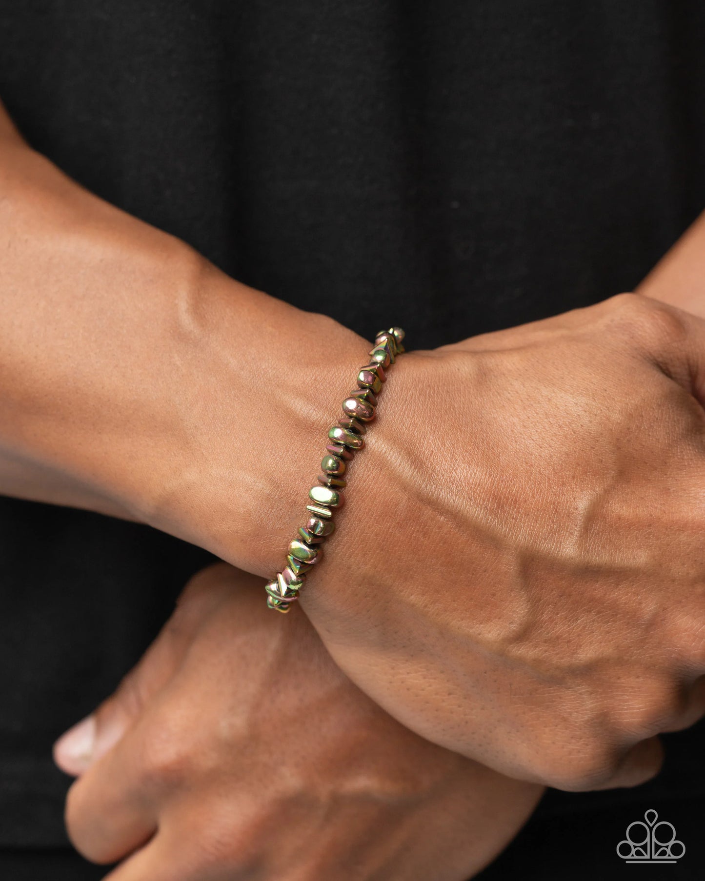 Urban Union - multi - Paparazzi MENS necklace/City Combination - multi - Paparazzi MENS bracelet