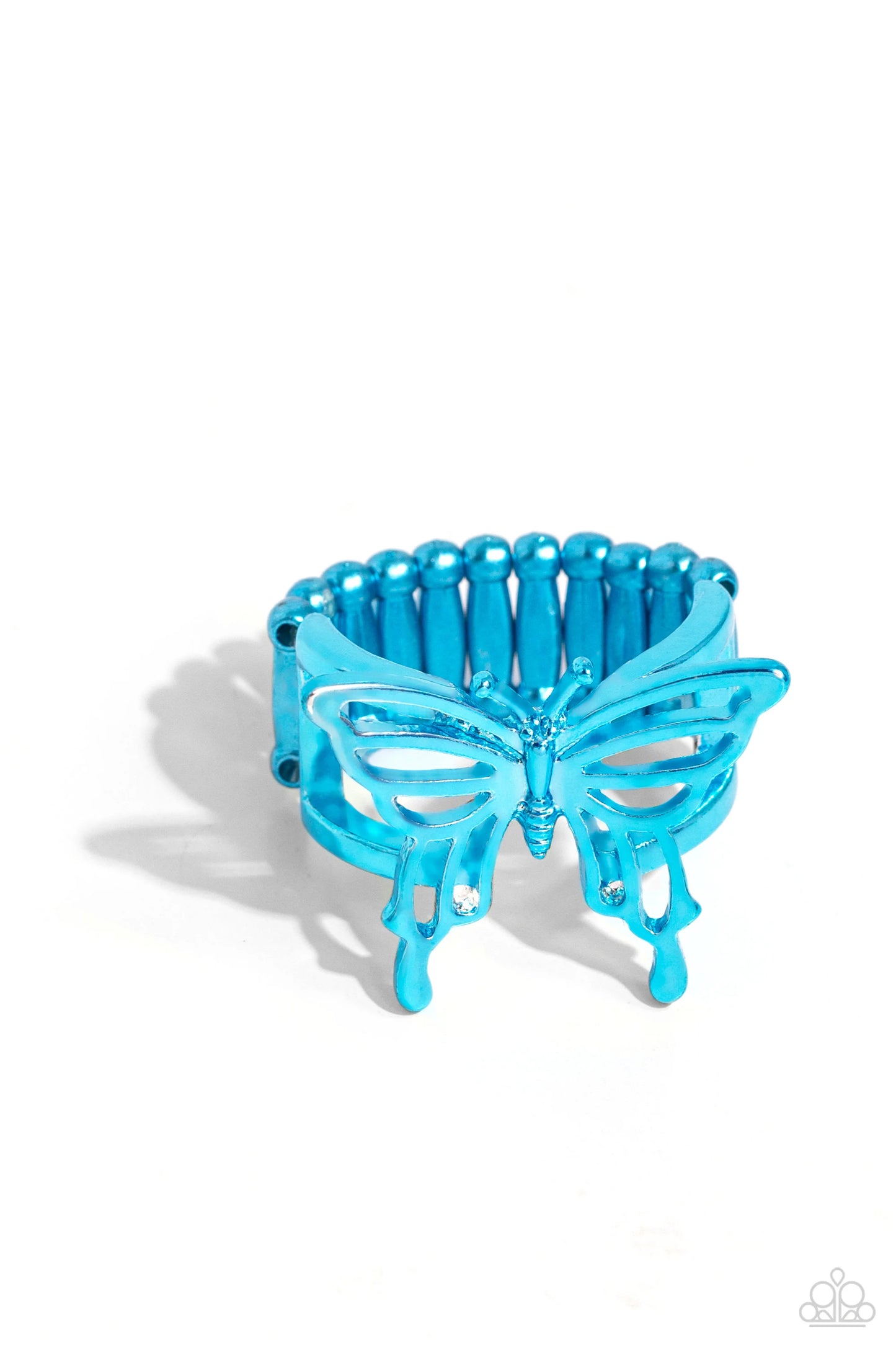 Paparazzi Playfully Polished - Blue Ring