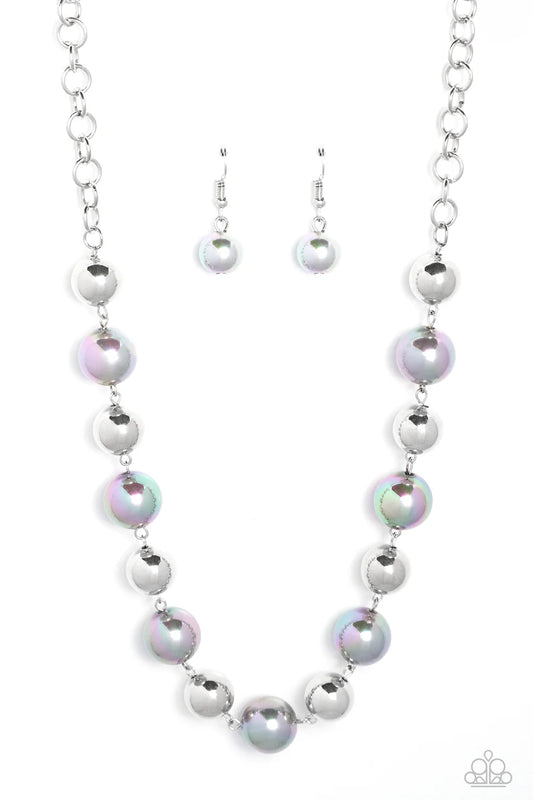 Paparazzi Dreamscape Escape - Silver Necklace /A DREAMSCAPE Come True - Silver Bracelet - Paparazzi Accessories