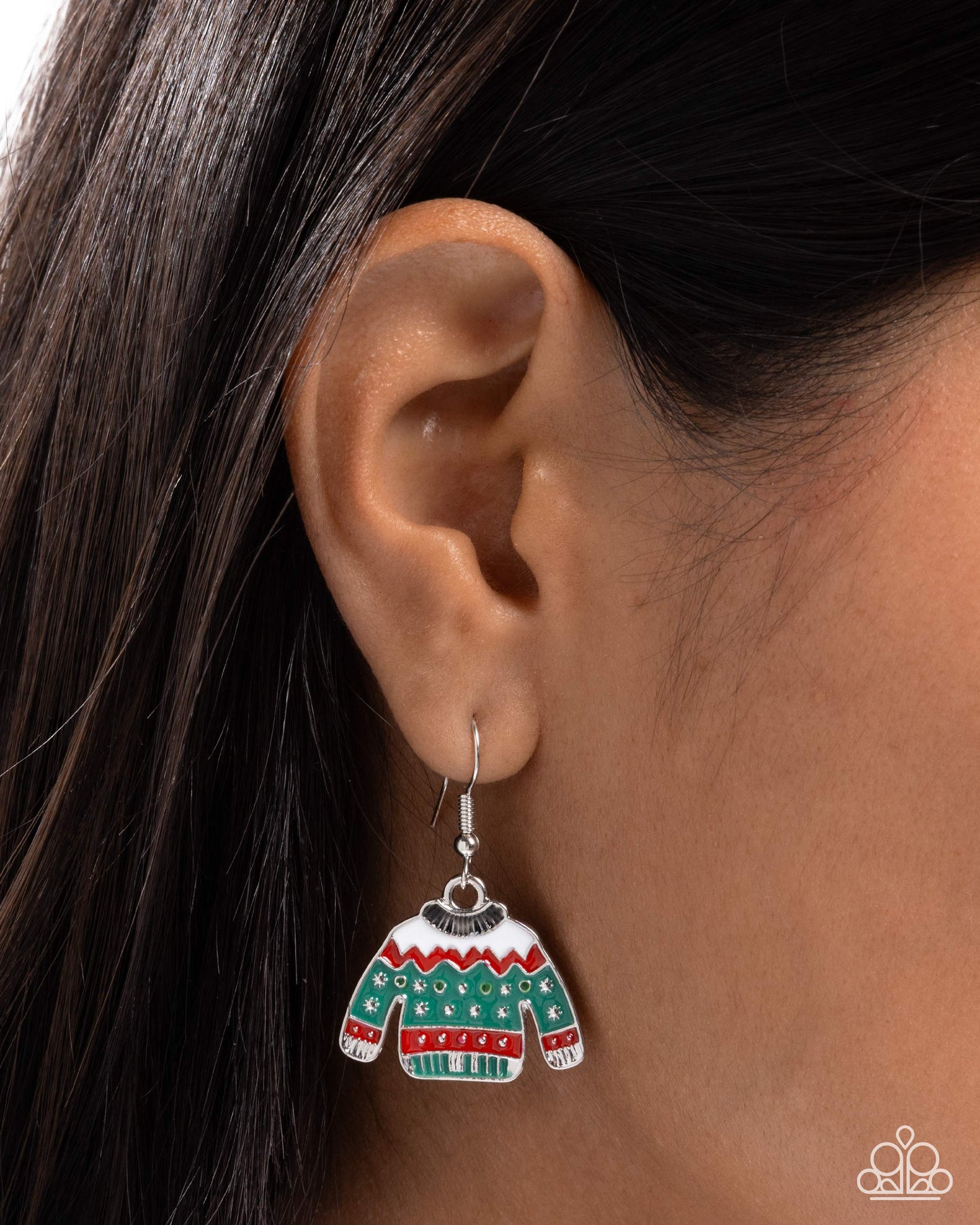 Paparazzi Sweater Season - Multi Earrings
