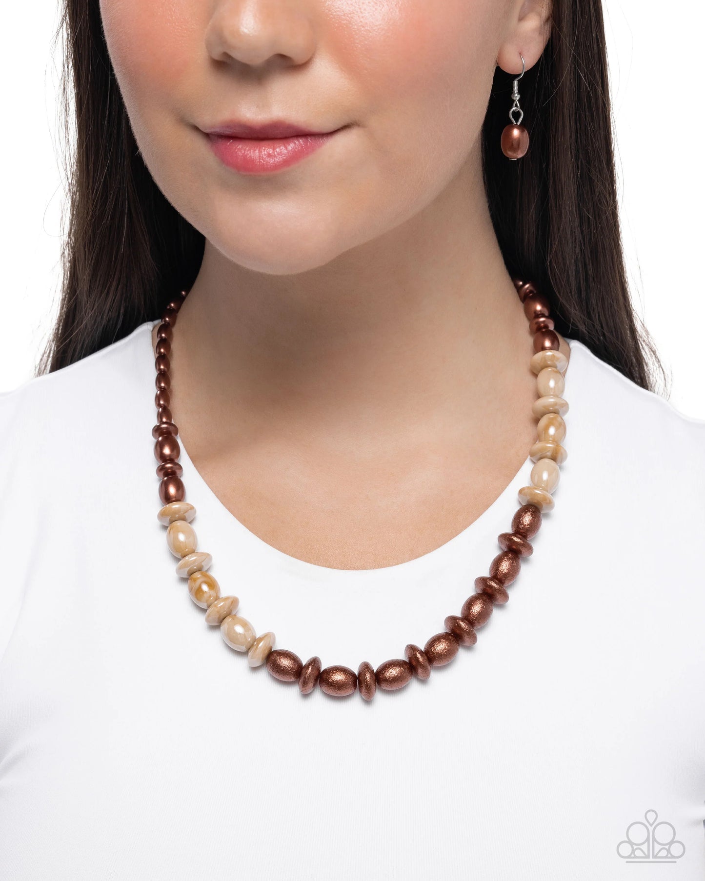 Princess Avenue - brown - Paparazzi necklace