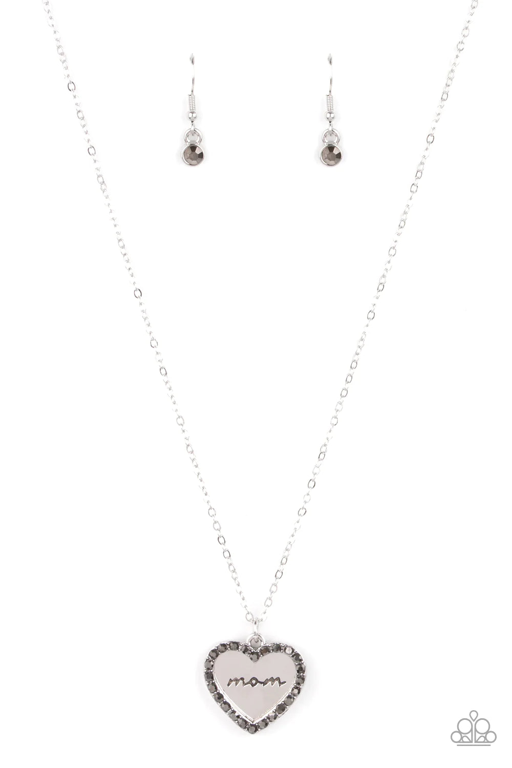 PAPARAZZI "THE REAL BOSS" SILVER NECKLACE