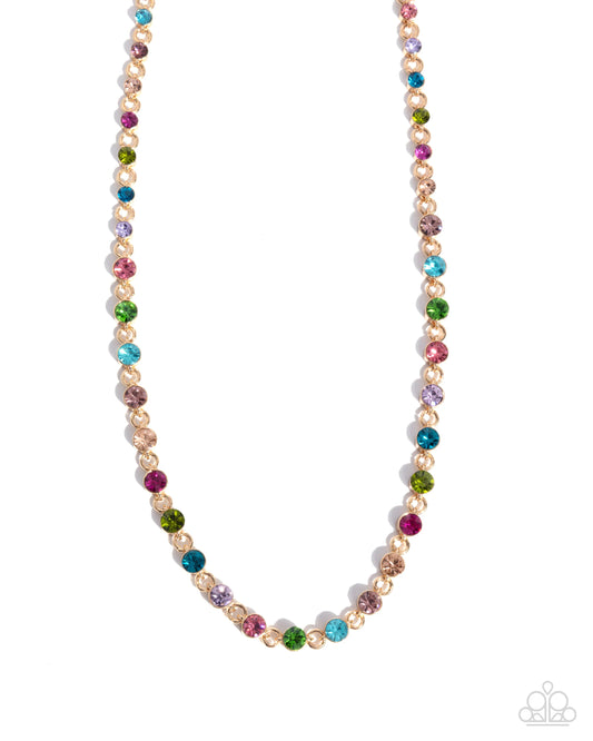 Paparazzi Mesmerizing Model - Multi Necklace
