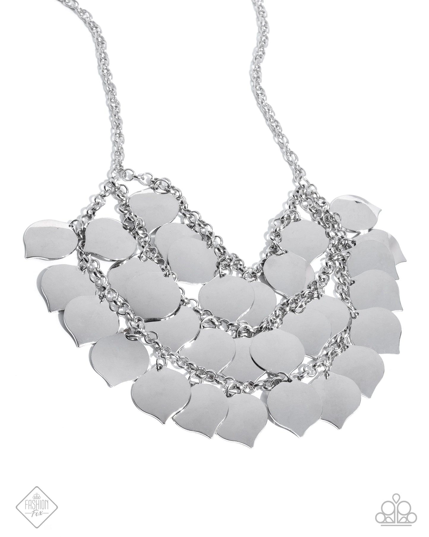 Paparazzi Intrepid Icon - Silver Necklace/Paparazzi Crusading Celebrity - Silver Bracelet
