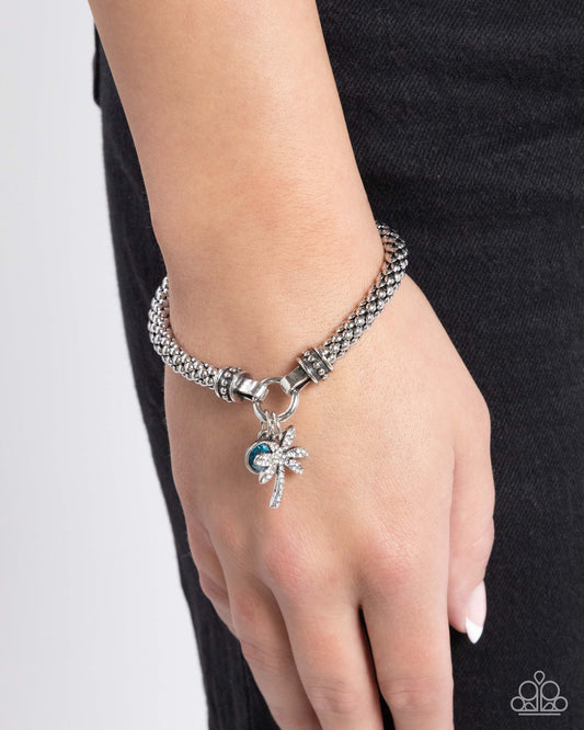 Paparazzi ♥ Palm Beach Bling - Blue ♥ Bracelet